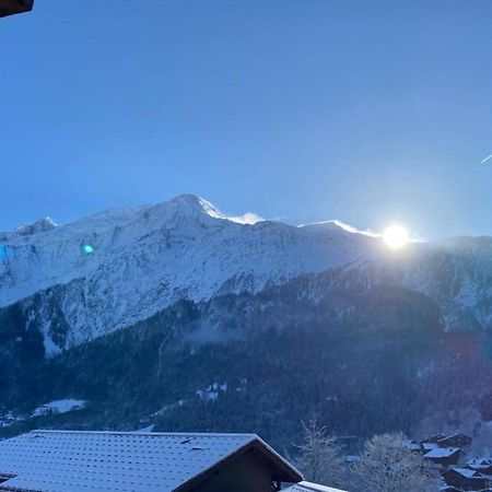Vue Des "Chavants" Studio 20 M With Balcony Les Houches Esterno foto